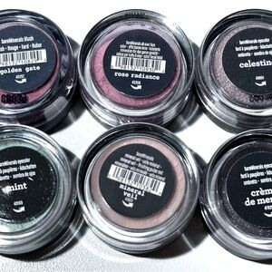Brand New Sealed mixed Lot of 6 Mini Size bareMinerals .01 oz / .28 g